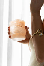 Himalayan Salt Margarita Glasses: Set of 2 / Pink