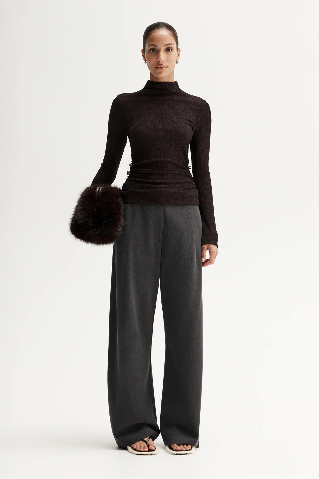 Elka Collective Enid Top in Shiraz — the Elka Collective Enid Top in Shiraz is a sophisticated take on seasonal layering.
