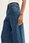 Elka Collective Mason Jeans in Dark Indigo — drawing influence from new season trends, the Elka Collective Mason Jeans in Dark Indigo bring a contemporary update to everyday denim.