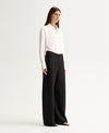 Elka Collective Millicent Shirt in Ivory — meet the shirt that trades basic for statement.