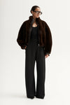 Elka Collective Rue Jacket in Chocolate — the elevated seasonal staple your capsule wardrobe has been waiting for.