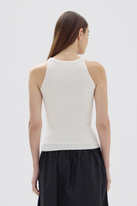 Assembly Label 'Estella Wool Scoop Neck Tank' - Antique White