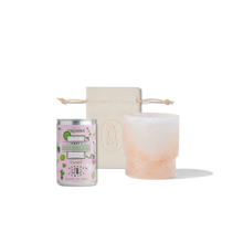 Himalayan Salt Margarita Glasses: Set of 2 / Pink