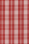 Faithfull The Brand Cales Skirt in Ines Check Terra Rosso, check fabric detail.