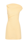 Faithfull The Brand Suis Mini Dress — a summer-inspired mini dress, designed from a signature 100% European Flax® linen fabrication in a buttery yellow.