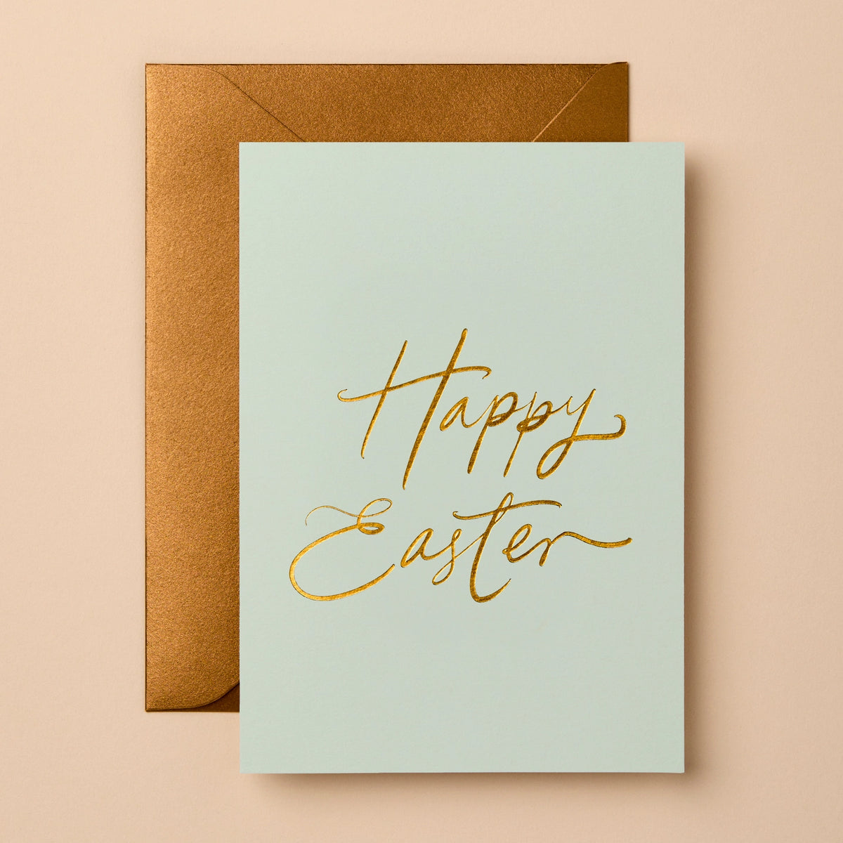 Gabrielle & Celine Happy Easter in Mint, product photo.
