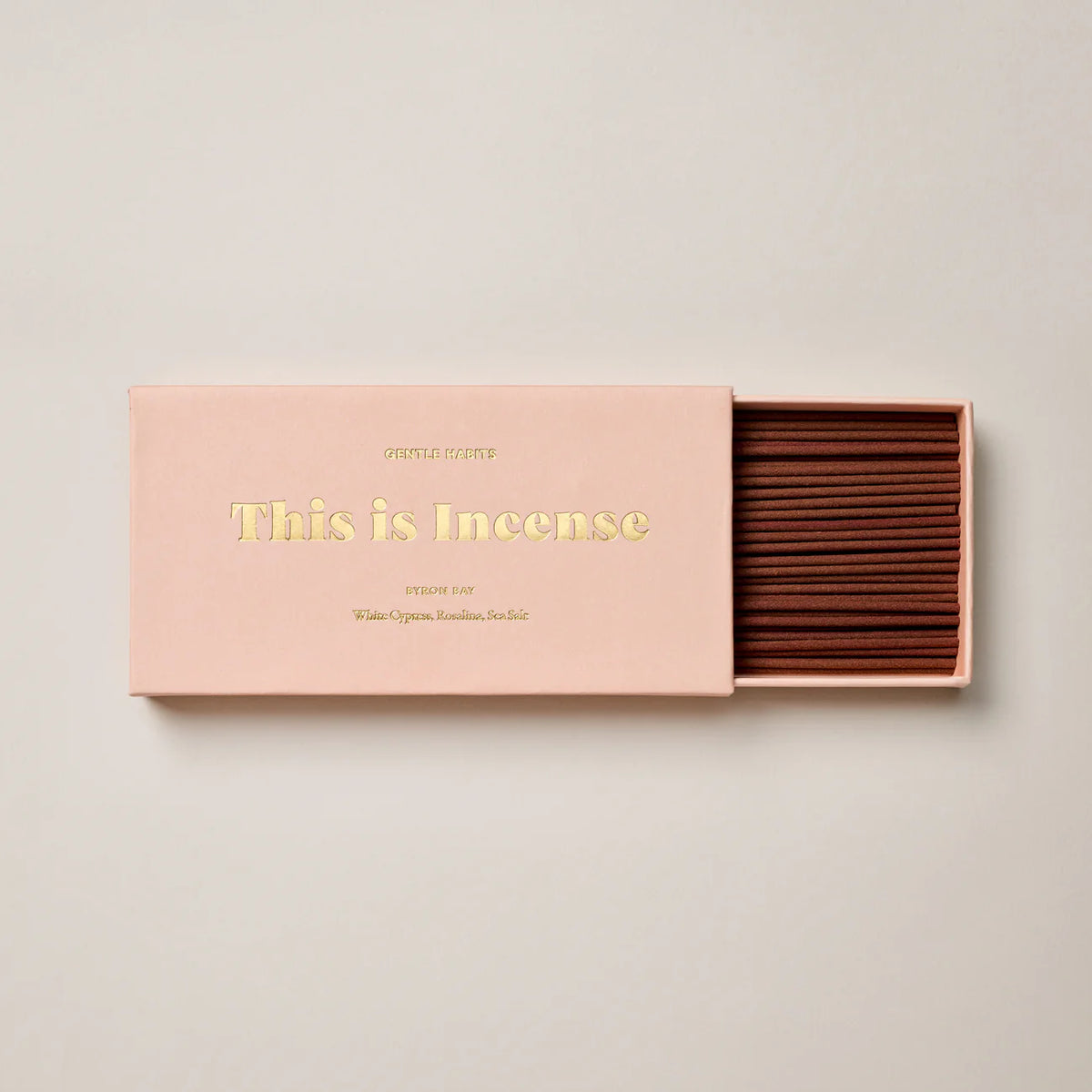 Gentle Habits Byron Bay — b yron Bay incense Indulge your senses with our Byron Bay incense, a delicate and sexy burner that evokes hints of earthy cedarwood combined with fresh citrus notes.