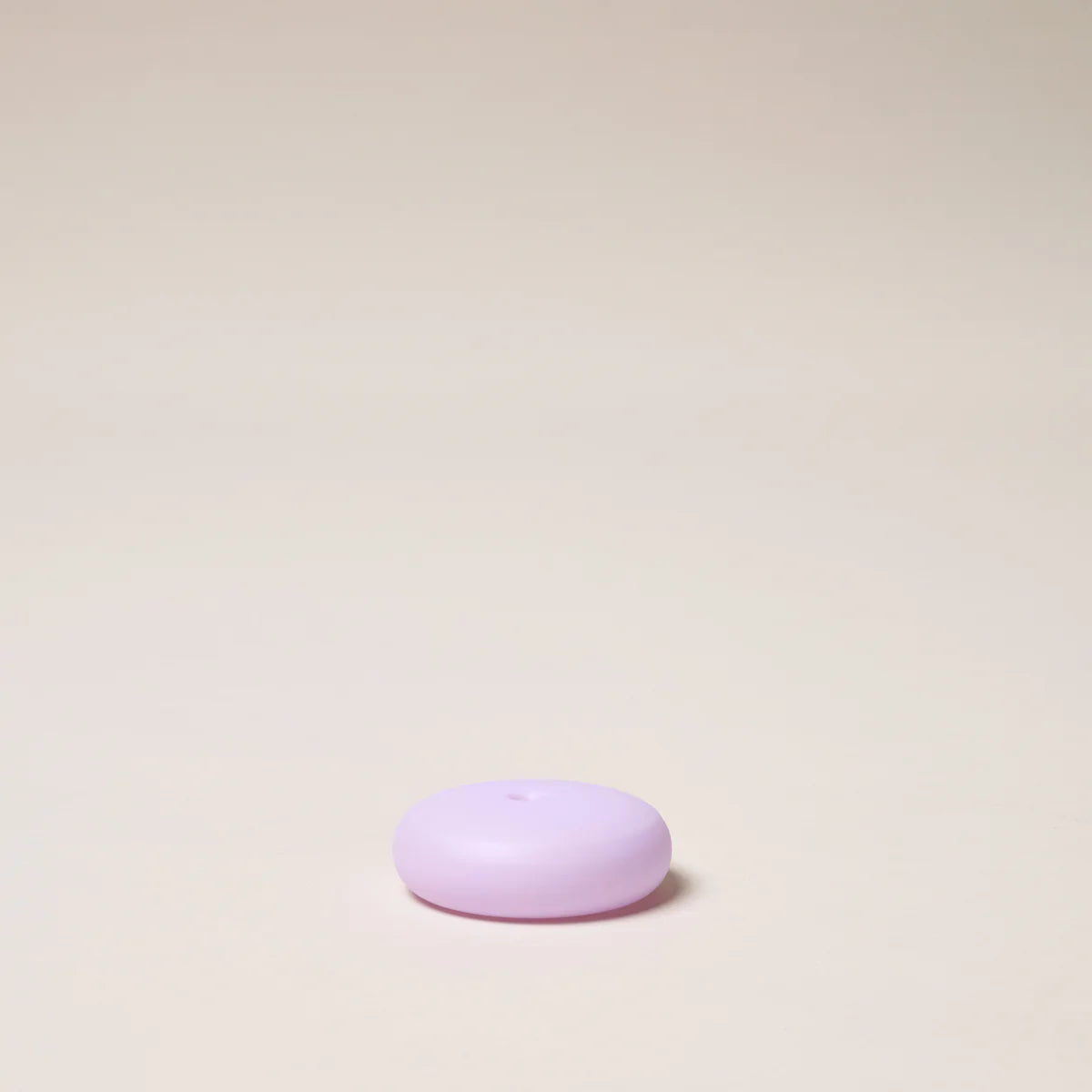 Gentle Habits Frosted Glass Incense Holder in Lilac — soft, minimal and colourful.