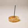 Gentle Habits Glass Marble Holder in Brown — our Heavyweight Glass Incense Holder is a sculptural statement piece -solid, grounding, and beautifully tactile.