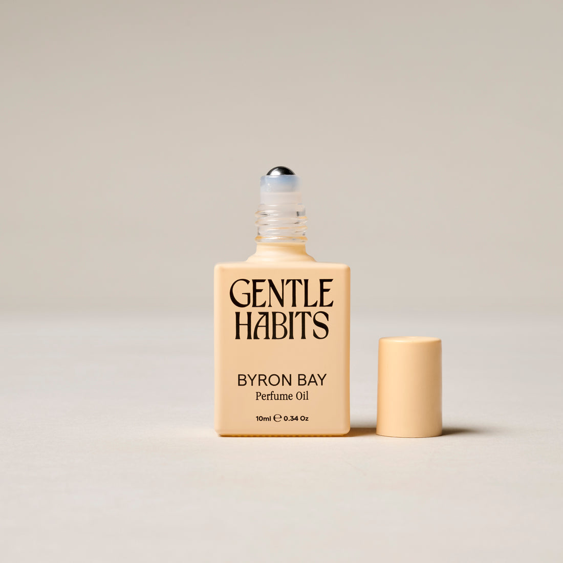 Gentle Habits Perfume Oil in Byron Bay — fresh, Slightly Woody, Hint Of Sweet Elevate your scent routine with our Gentle Habits roll-on perfume oils.