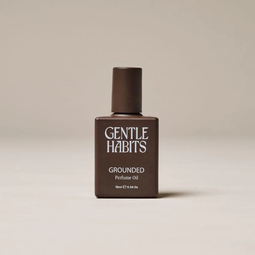Gentle Habits Perfume Oil in Grounded — "A hint of spice and a warm earthy base" Elevate your scent routine with our Gentle Habits roll-on perfume oils.