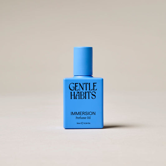 Gentle Habits Perfume Oil in Immersion — earthy Elevate your scent routine with our Gentle Habits roll-on perfume oils.