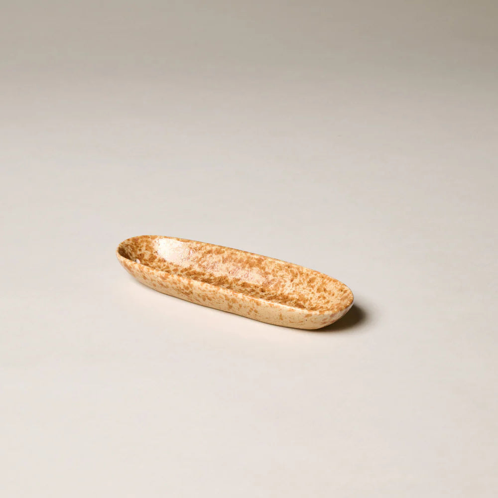 Gentle Habits The Collector Ceramic Holder in Brown speckle — ceramic Collector Holder Elevate your rituals with our beautiful Ceramic Collector Holder - the perfect holder for our This Is Incense sticks.