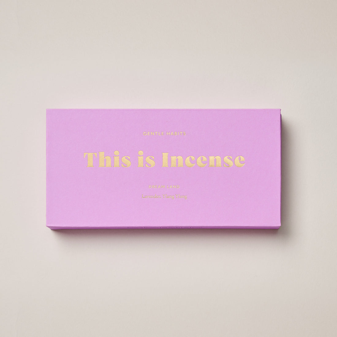 Gentle Habits This is Incense in Dreamland, product photo.