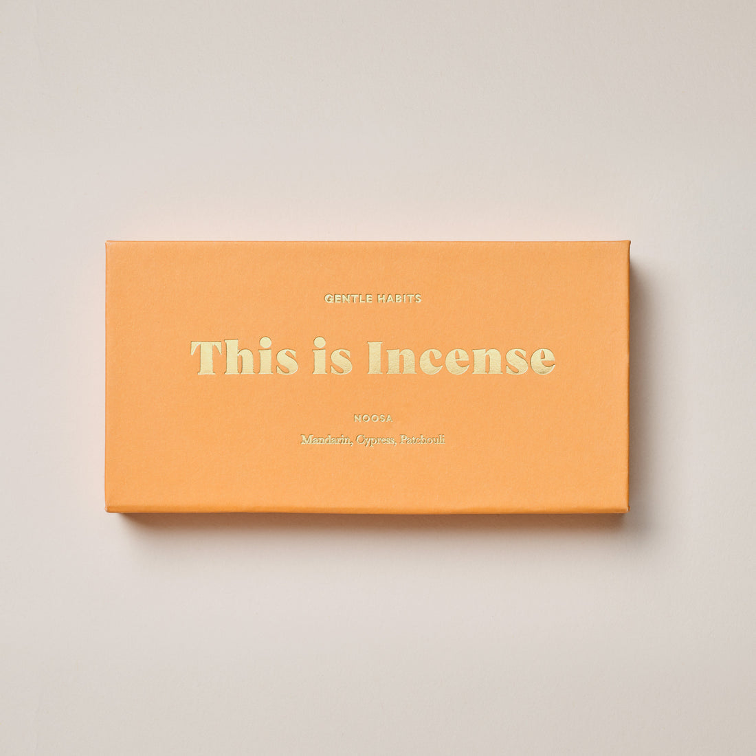 Gentle Habits This is Incense in Noosa — citrus, Sweet, Woody If you love Byron you will love Noosa! Delicate and woody with a hint of sweetness.