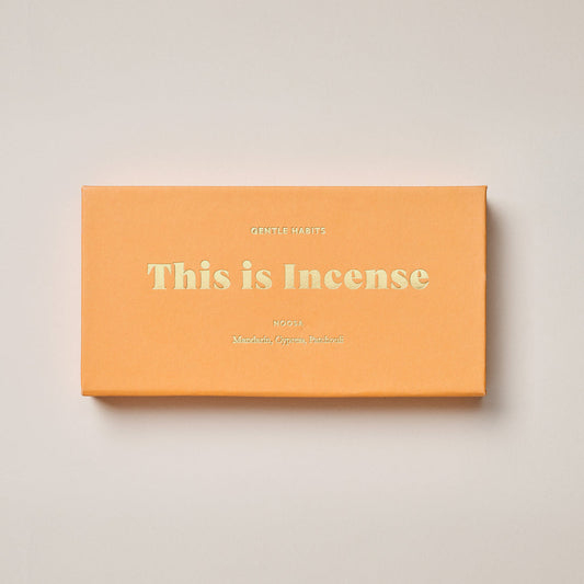 Gentle Habits This is Incense in Noosa — citrus, Sweet, Woody If you love Byron you will love Noosa! Delicate and woody with a hint of sweetness.