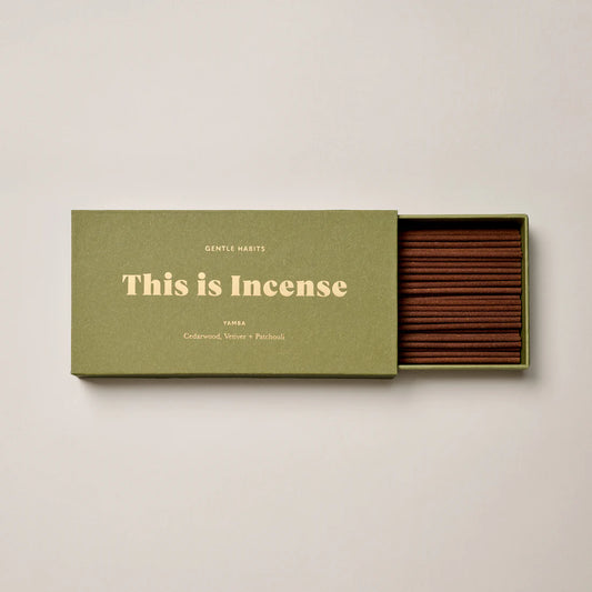 Gentle Habits Yamba — delicate and earthy with a hint of cedarwood.