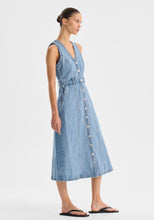 Morrison 'Hendrix Denim Dress' - Light Blue