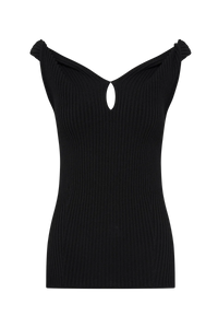 Faithfull The Brand 'Heidi Knit Top' - Black