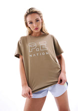 P.E Nation 'Heads Up Tee' - Silver Mink