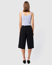 Mossman 'Fine Line  Knit Tank'  - Sky Blue