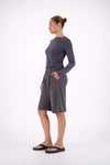Jasmine Alexa Estelle Bermuda Shorts in Steel Grey — from Jasmine Alexa, the Estelle Bermuda Shorts are tailored with a modern, effortless edge.