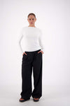 Jasmine Alexa Soho Long Sleeve Top in White — the ultimate styling base.