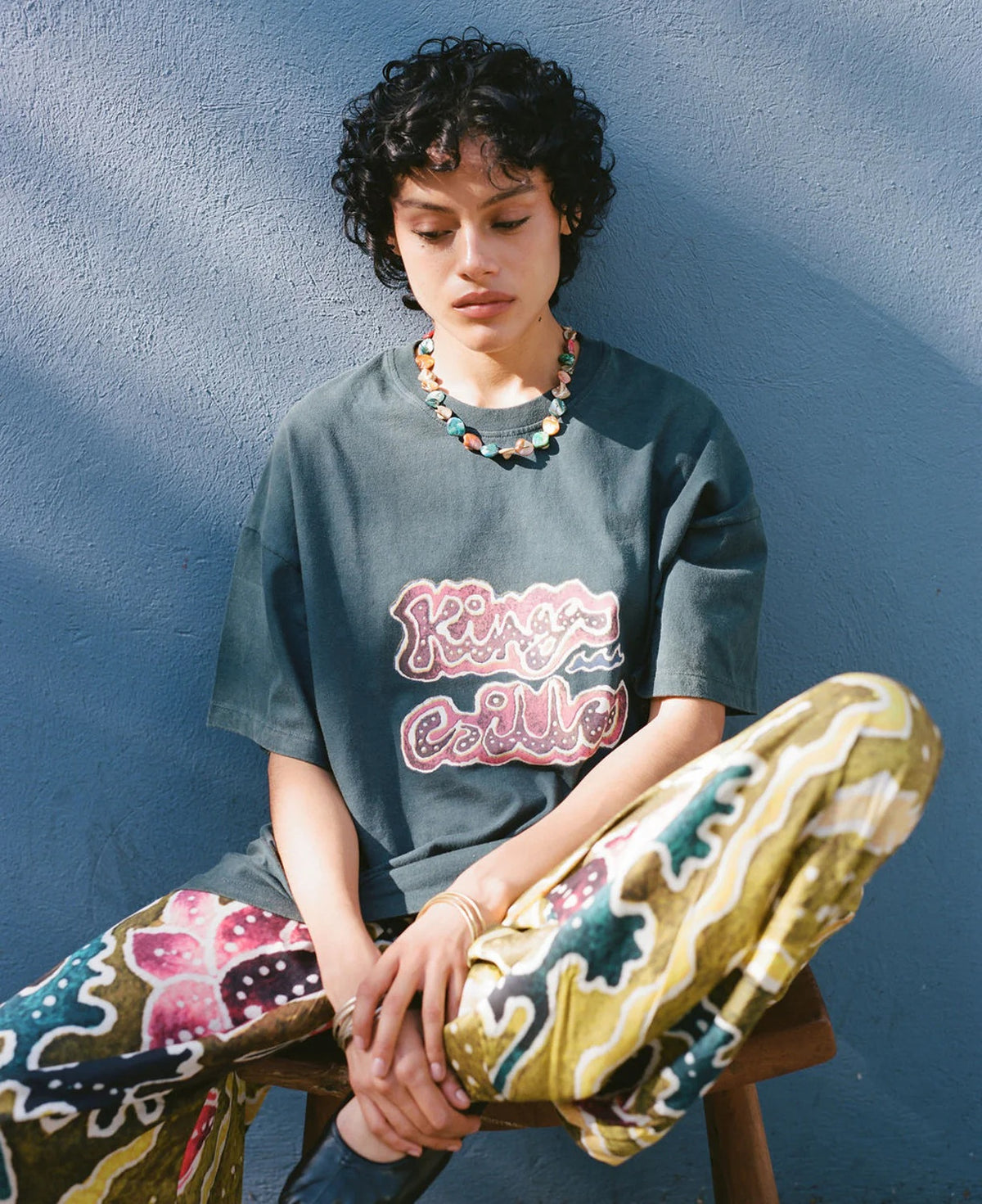 Kinga Csilla Avviso Lotus Tee — your new go-to graphic tee with a beautifully bohemian twist.