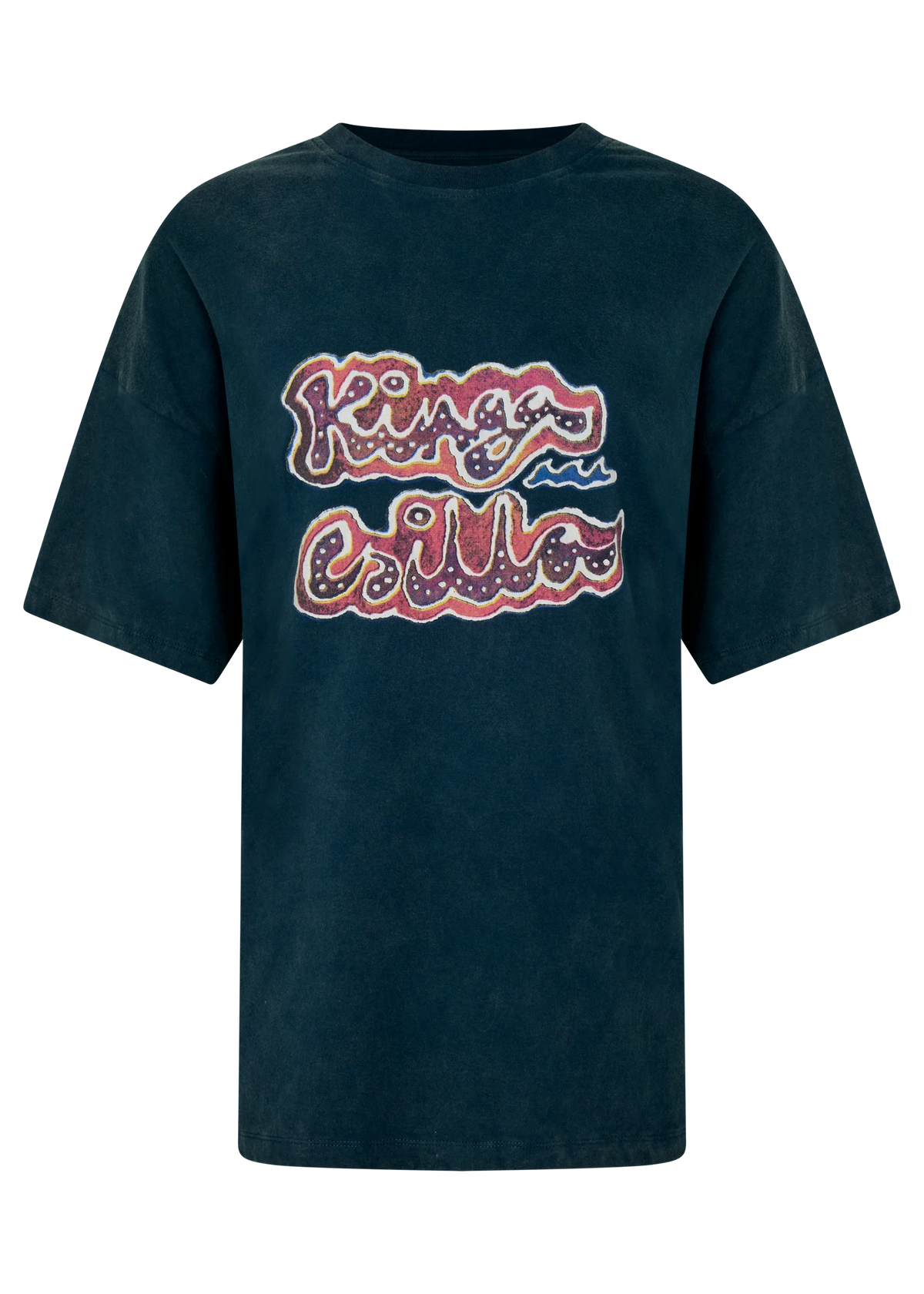 Kinga Csilla Avviso Lotus Tee — your new go-to graphic tee with a beautifully bohemian twist.