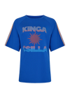 Kinga Csilla Sunset Tee in Blue — the Sunset Tee returns to inject some serious dopamine into your everyday wardrobe.
