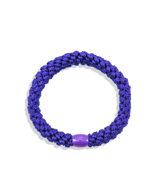 Cactus woven hair tie with coordinating branded bead shown individually against a clean background.