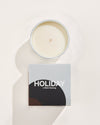 Leif HOLIDAY x Mark Gowing - Flannel Flower Candle in Silver — limited Edition Holiday x Mark Gowing — a celebration of art, form and typography.