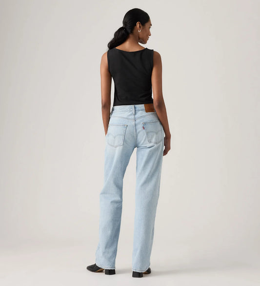 Levi's 501 90's Office Refresh in Office Refresh — a relaxed update on an iconic denim style, the Levi’s 501 ’90s Jeans in Office Refresh combine a classic mid-rise waist with a loose, straight-leg silhouette.
