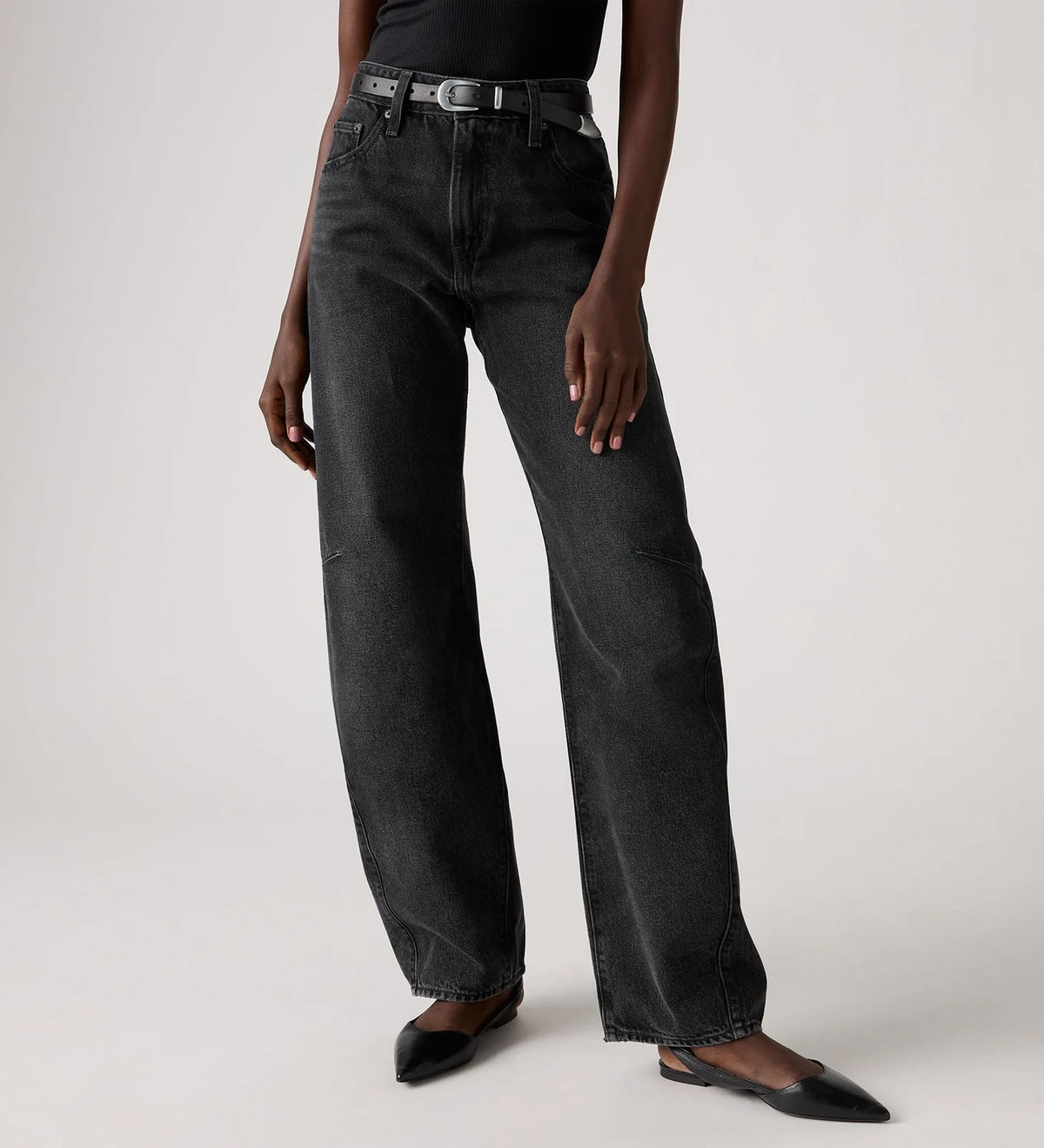 Levi's Baggy Dad Barrel Jeans in Rebel Edge Barrel, image 4 of 4