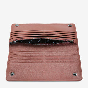 Status Anxiety 'Living Proof' Wallet - Dusty Pink
