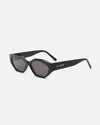 Lu Goldie - Eliana Sunglasses in Black — these honeys are the sunnies equivalent of spending an hour and a half doing no-makeup-makeup and woke-up-like-this hair.