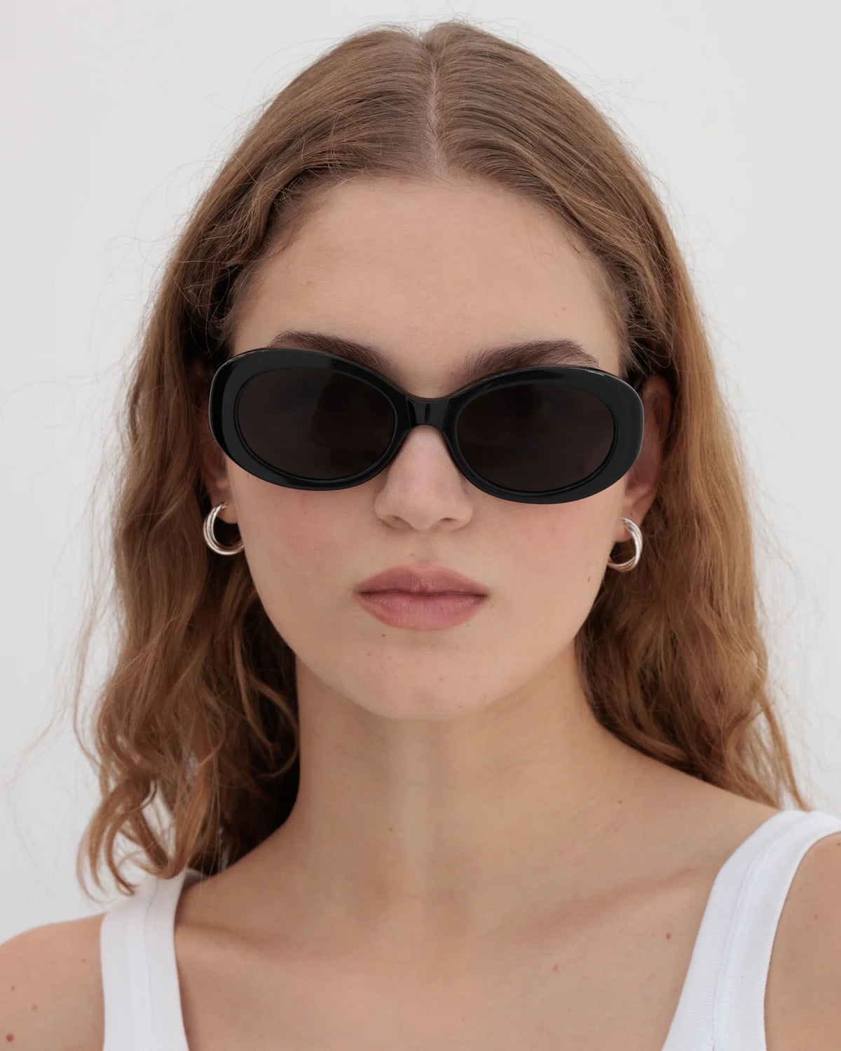 Lu Goldie Valentina in Black — they’re giving old money, mob wife, 60s superstar paparazzi’d descending from her private jet.