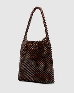 Brie Leon 'Madera Large Bag' -  Dark Chocolate