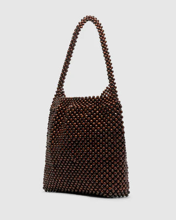 Brie Leon 'Madera Large Bag' -  Dark Chocolate