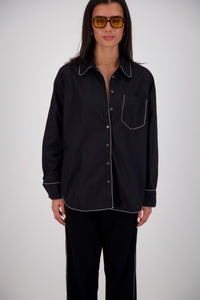 Jasmine Alexa 'Manarola Shirt' - Black