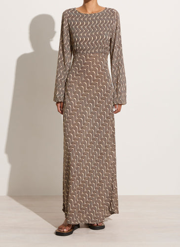 Faithfull The Brand 'Shiva Maxi Dress' - Nilo Print