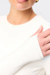 Mossman Brooklyn Top in White — meet your new favorite layering piece.