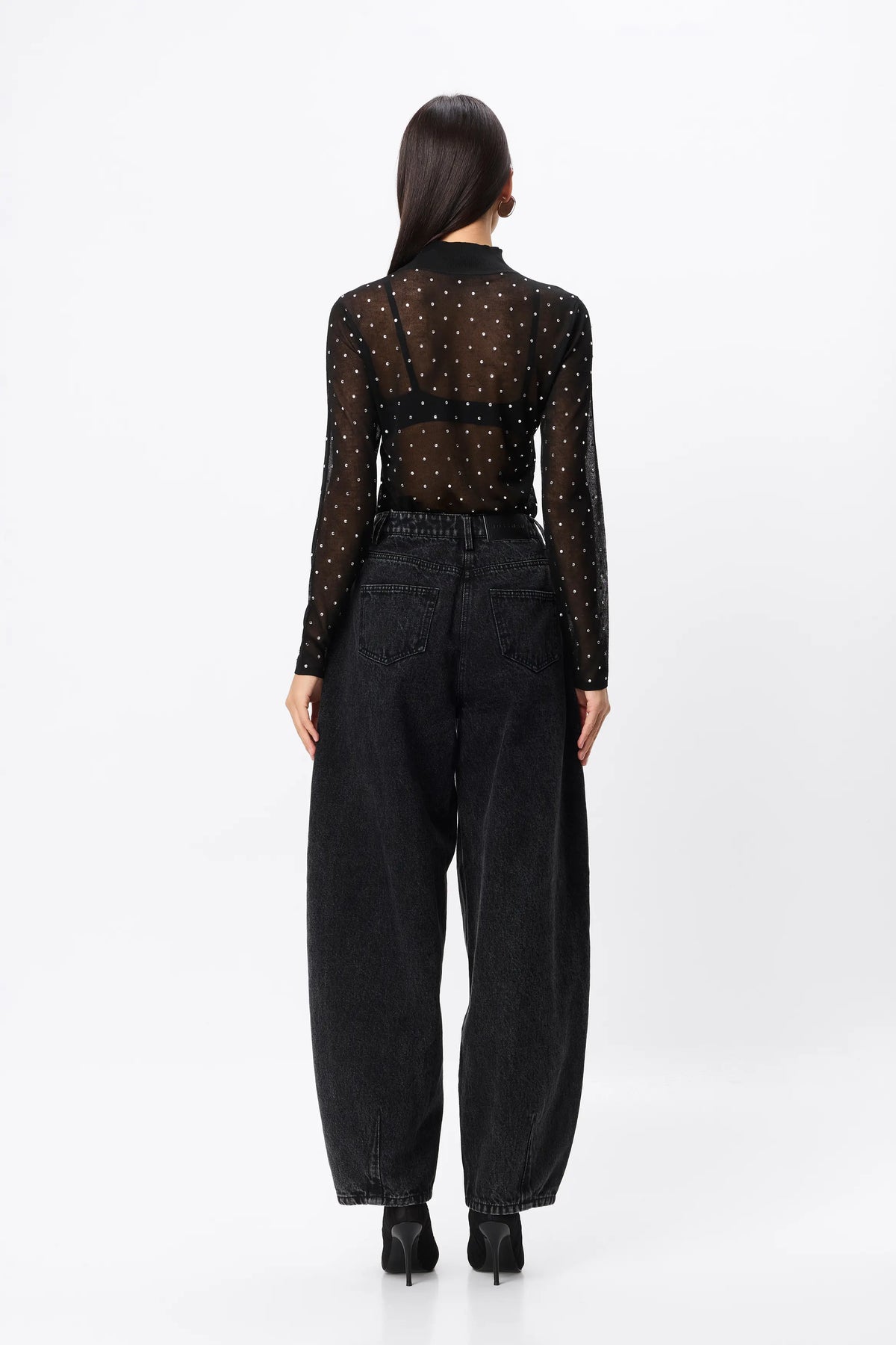 Mossman Celeste Knit Top — the Mossman Celeste Knit Top brings just the right amount of sparkle to a sleek black staple.