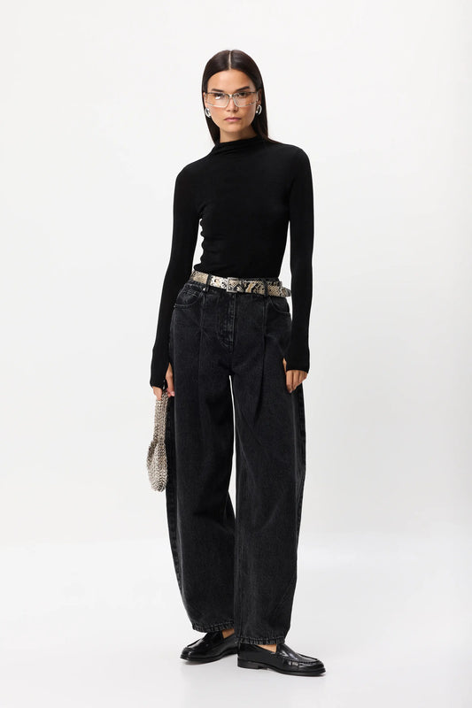Mossman Elysion Bodysuit in Black — redefine modern evening wear with the Mossman Elysian Bodysuit in Black.