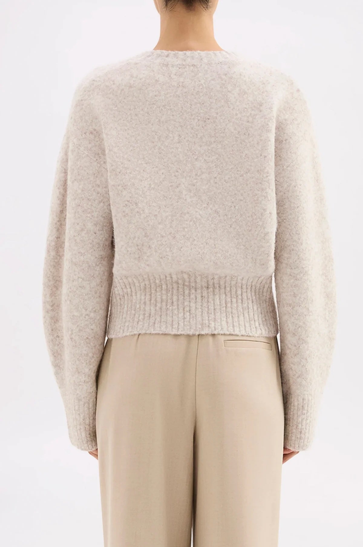 Nude Lucy Elsie Knit in Cream — meet the cozy, texture-rich layer your capsule wardrobe has been begging for.