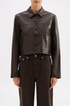 Nude Lucy Lenny Jacket in Espresso — the elevated seasonal staple your capsule wardrobe has been waiting for.