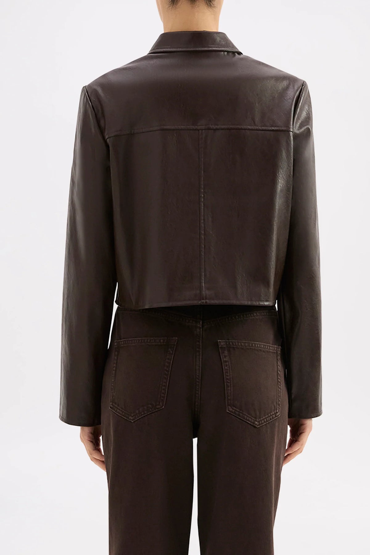 Nude Lucy Lenny Jacket in Espresso — the elevated seasonal staple your capsule wardrobe has been waiting for.