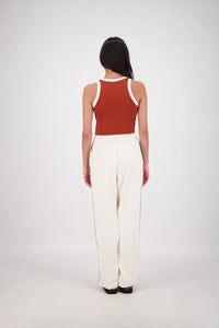 Jasmine Alexa ' Manarola Trackpant '-  Oatmeal