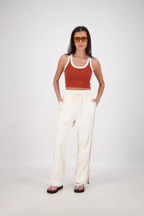 Jasmine Alexa ' Manarola Trackpant '-  Oatmeal