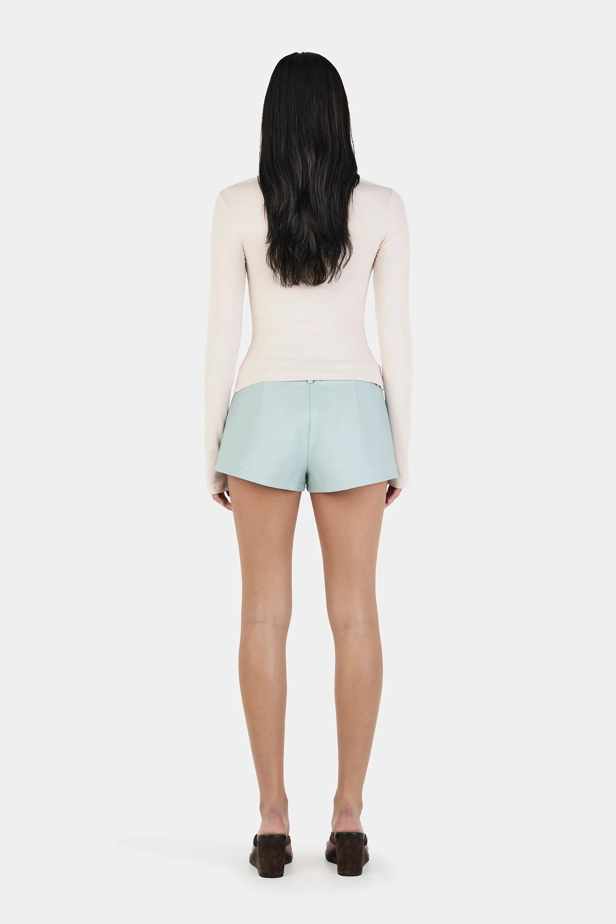 Ownley Nina Cardi Top — the Nina Cardigan Top by Ownley in Cream is a longsleeve top silhouette.